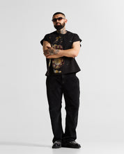Tank Shirt Hustler Negra