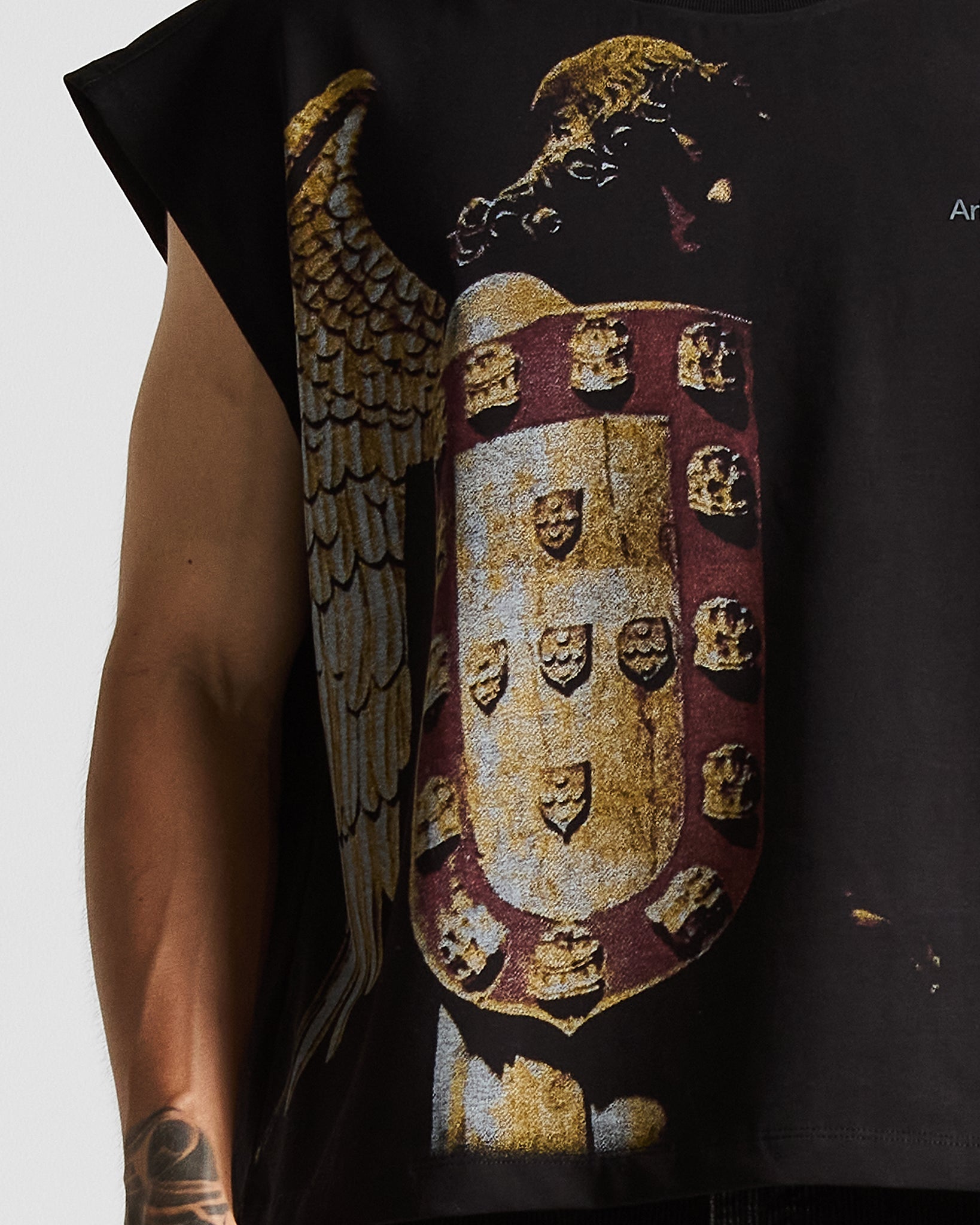 Tank Shirt Hustler Negra