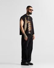 Tank Shirt Hustler Negra