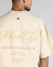 Tshirt Oversize Caqui Hustler