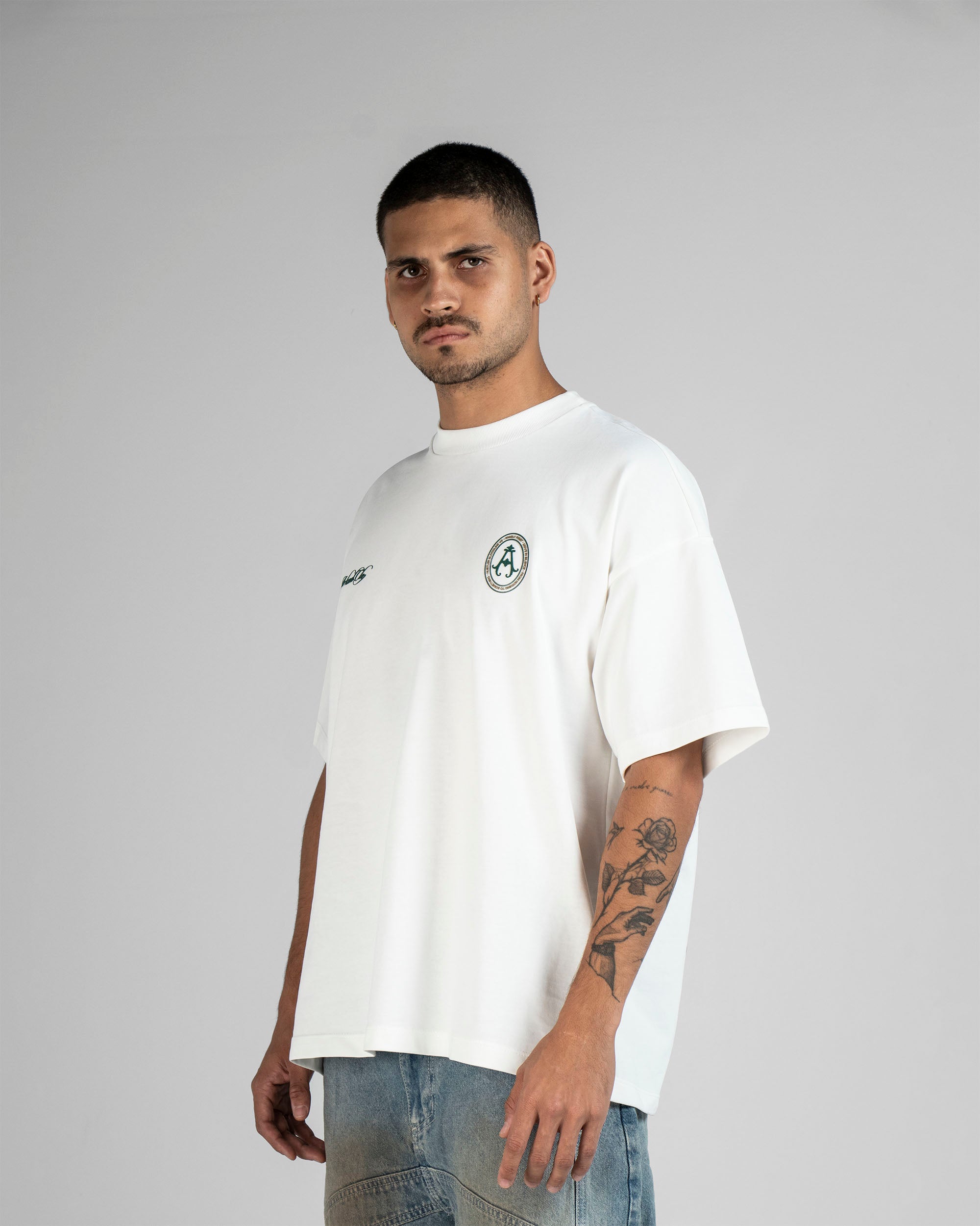Tshirt Oversize Crema Arkad Clo
