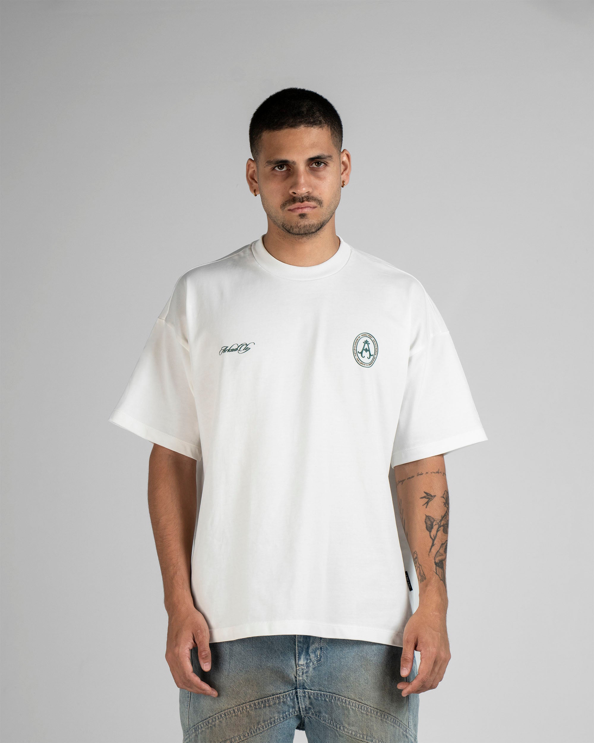 Tshirt Oversize Crema Arkad Clo