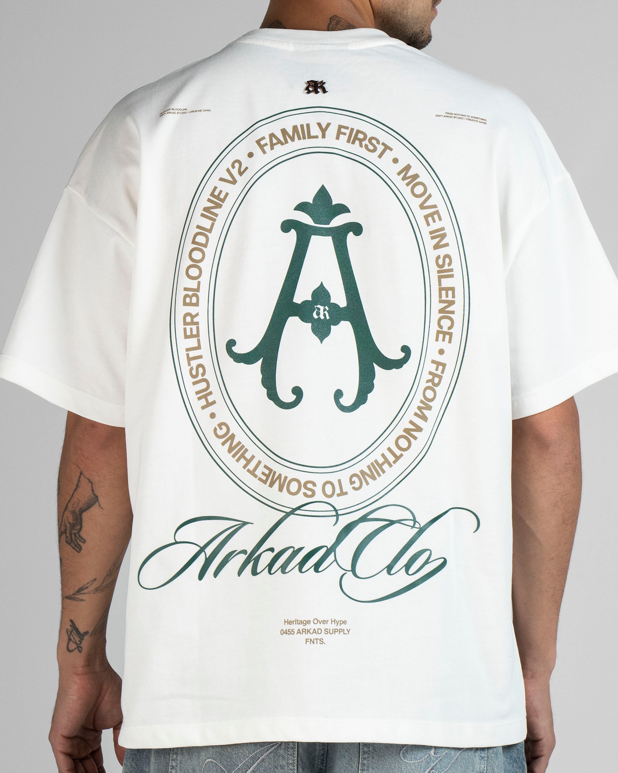 Tshirt Oversize Crema Arkad Clo