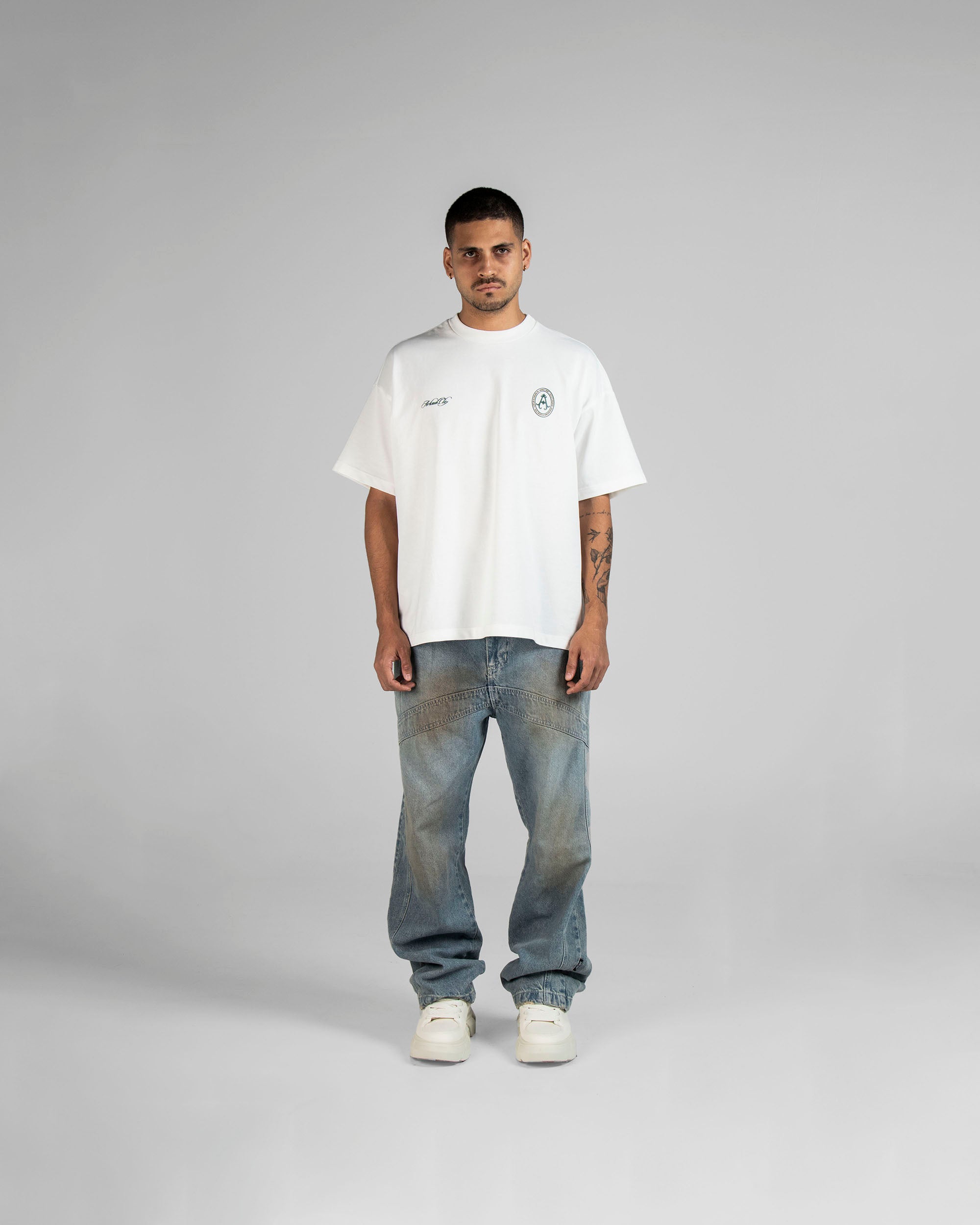 Tshirt Oversize Crema Arkad Clo