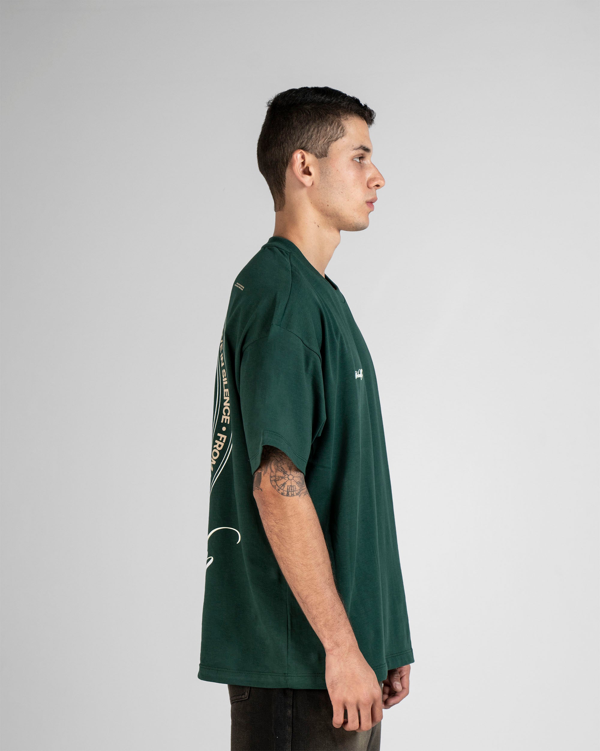 Tshirt Oversize Verde Arkad Clo