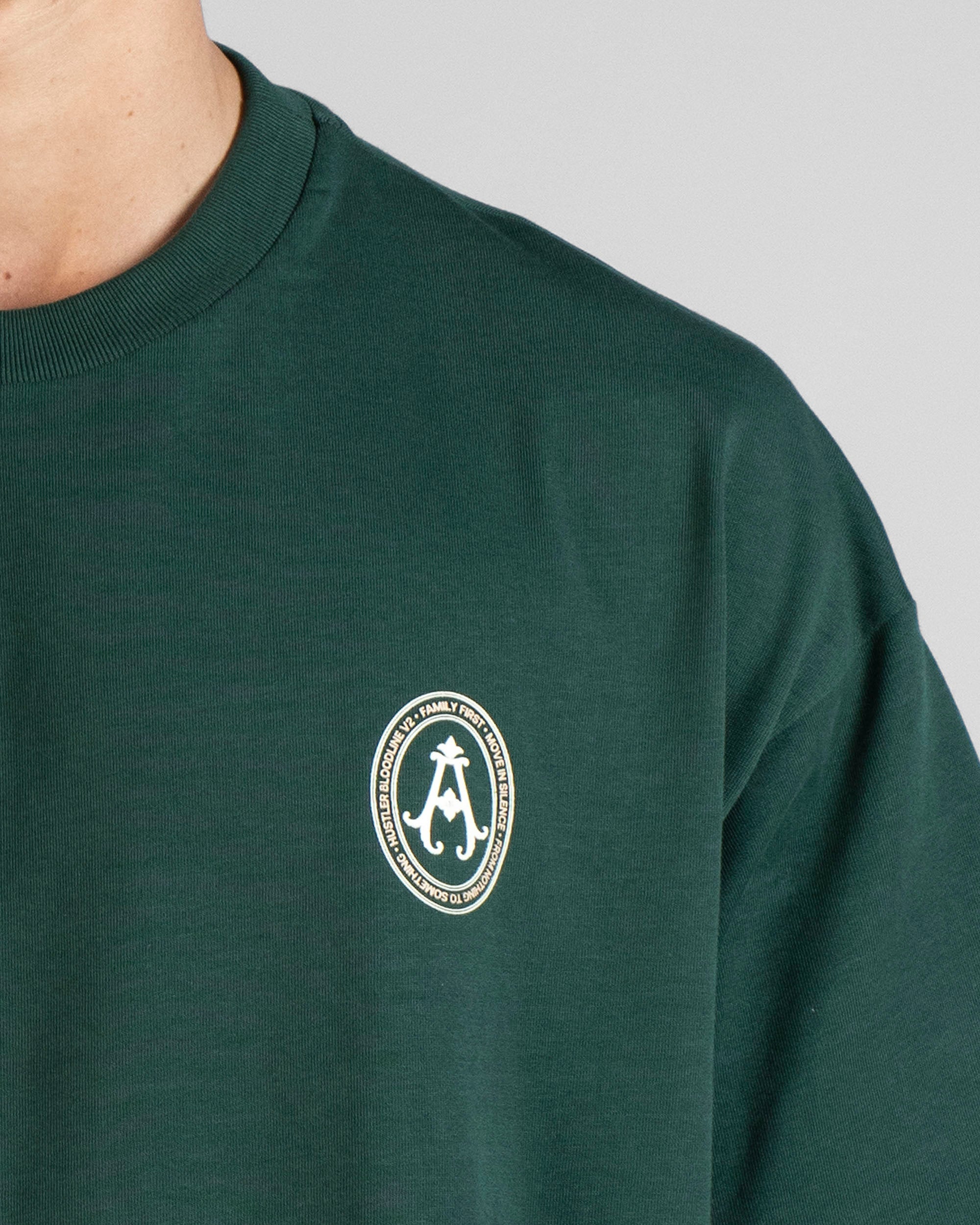 Tshirt Oversize Verde Arkad Clo
