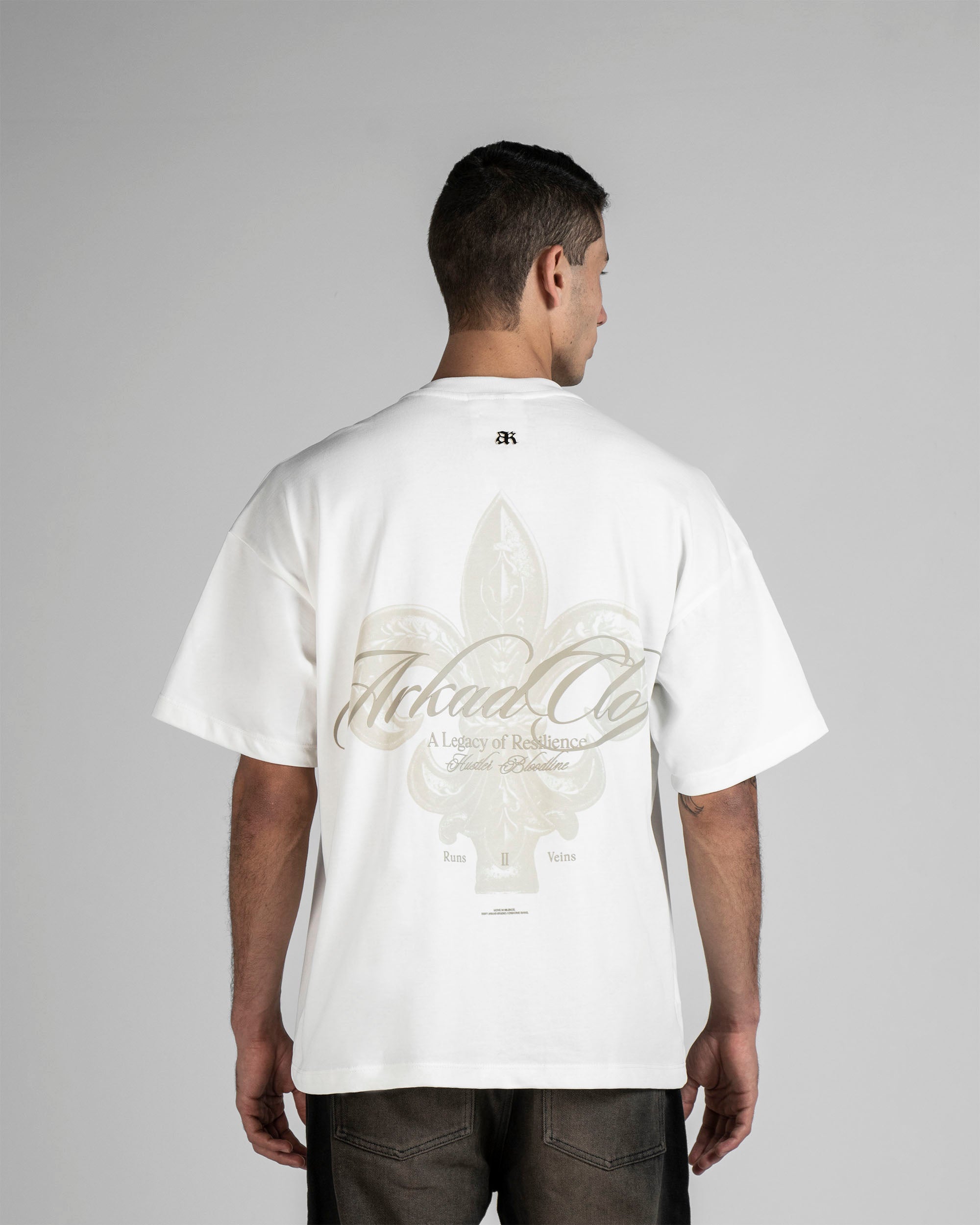 Tshirt Oversize Crema Hustler