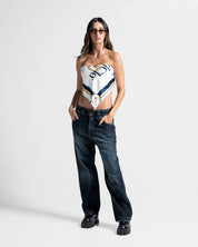 Bandana Paper Azul Amarilla