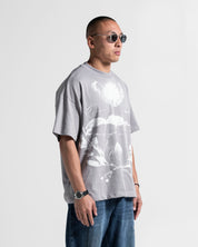 Tshirt Oversize Gris Paper Trail
