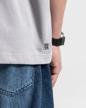 Tshirt Oversize Gris Paper Trail