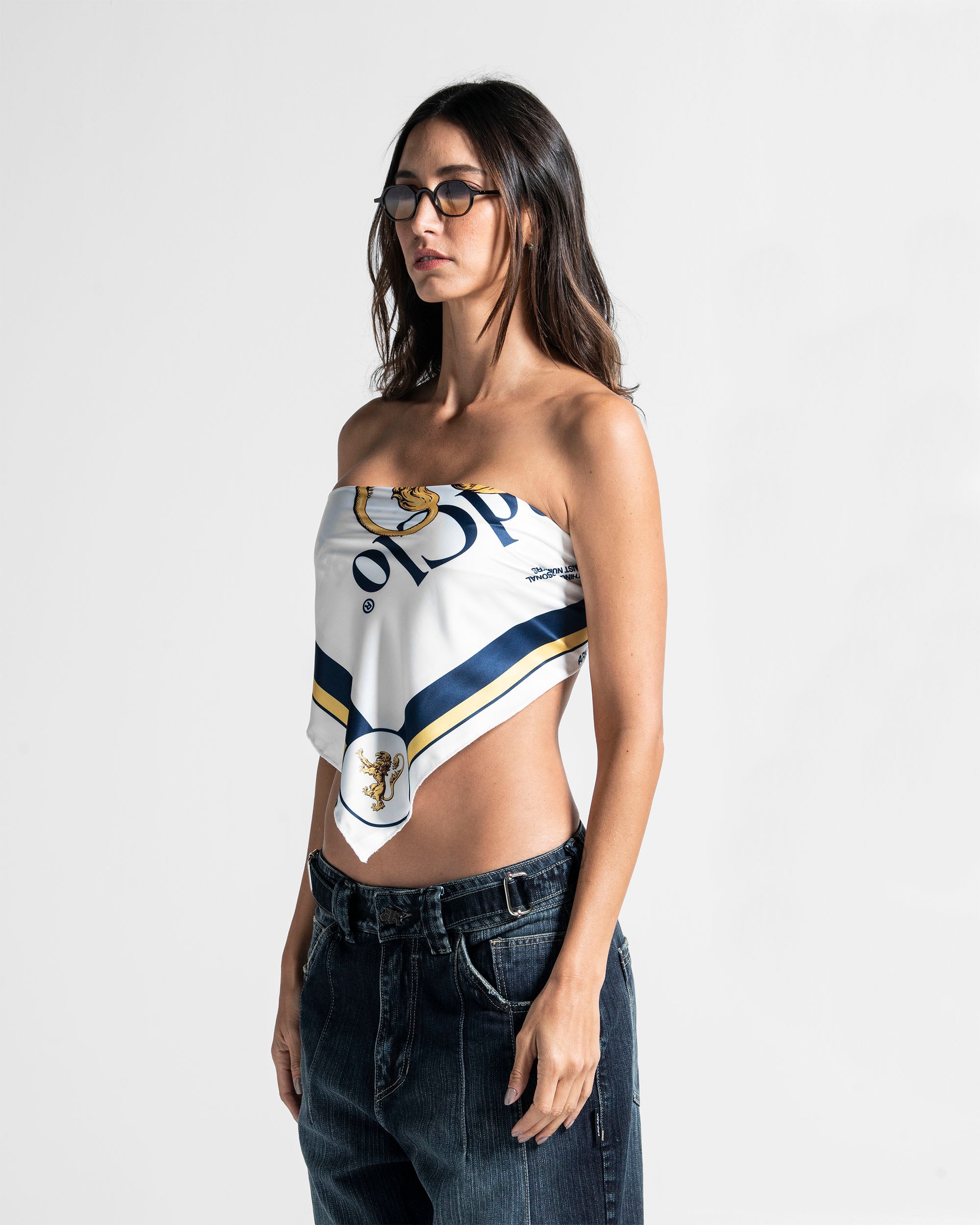 Bandana Paper Azul Amarilla