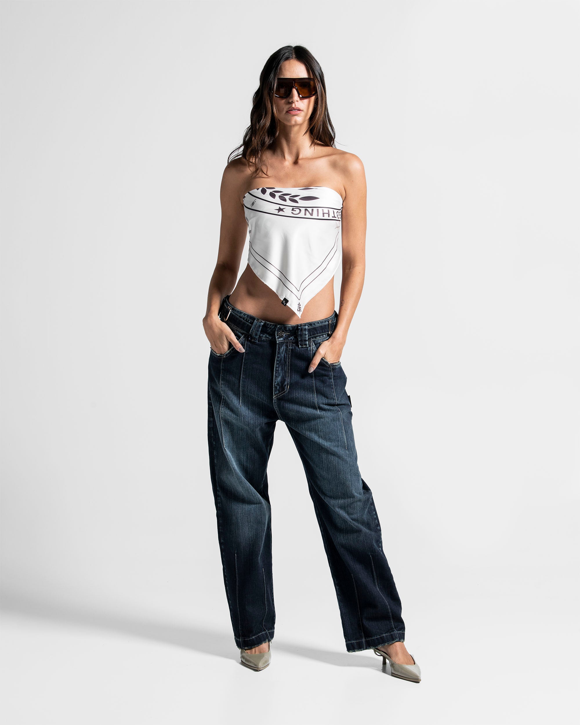 Bandana Paper Trail Beige