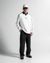 Trucker Cap Blanca con Azul