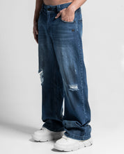 Denim Pant Azul Laser Arkad.Clo