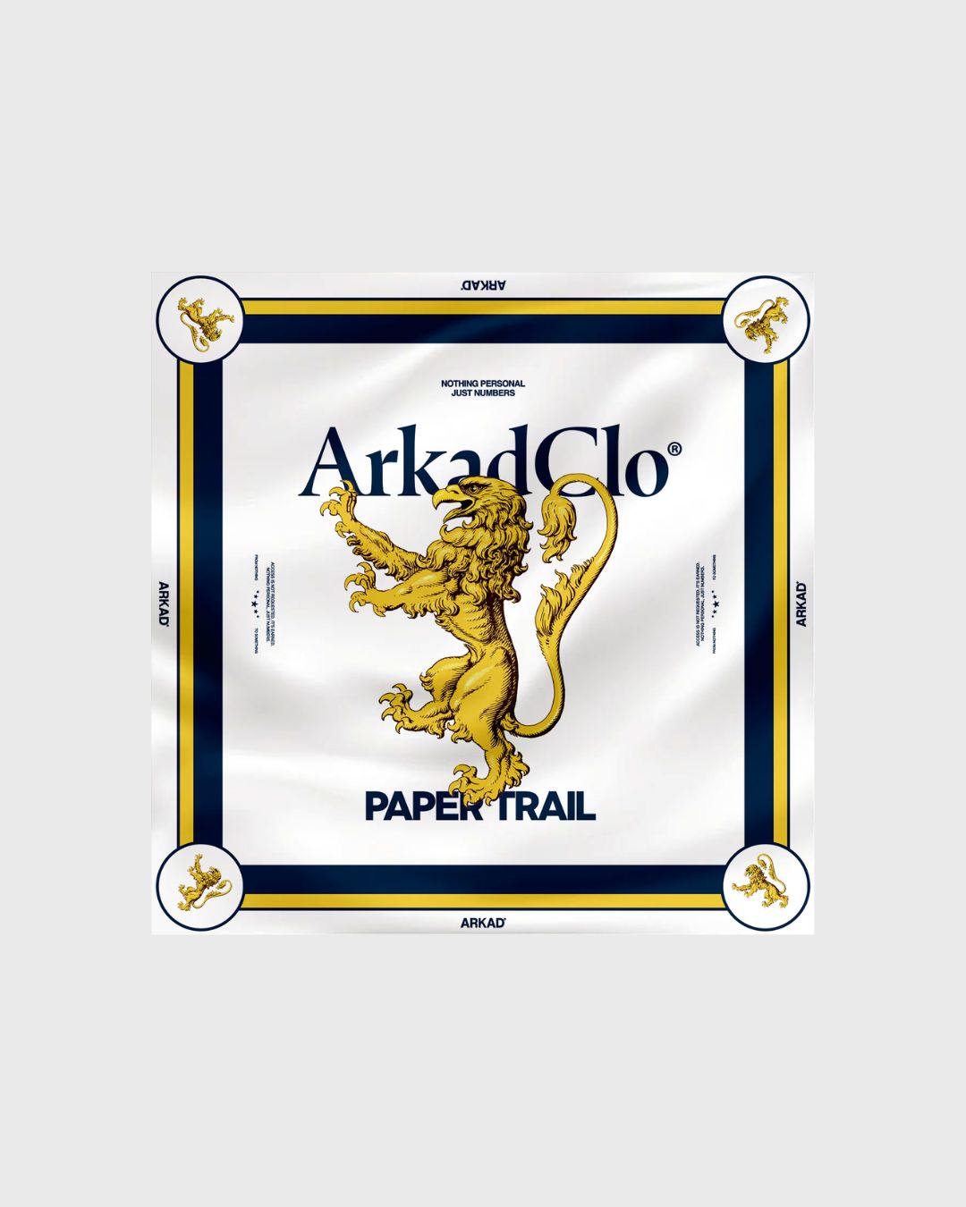 Bandana Paper Azul Amarilla