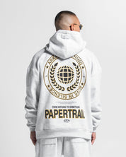 Hoodie Gris Paper Trail