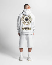 Hoodie Gris Paper Trail