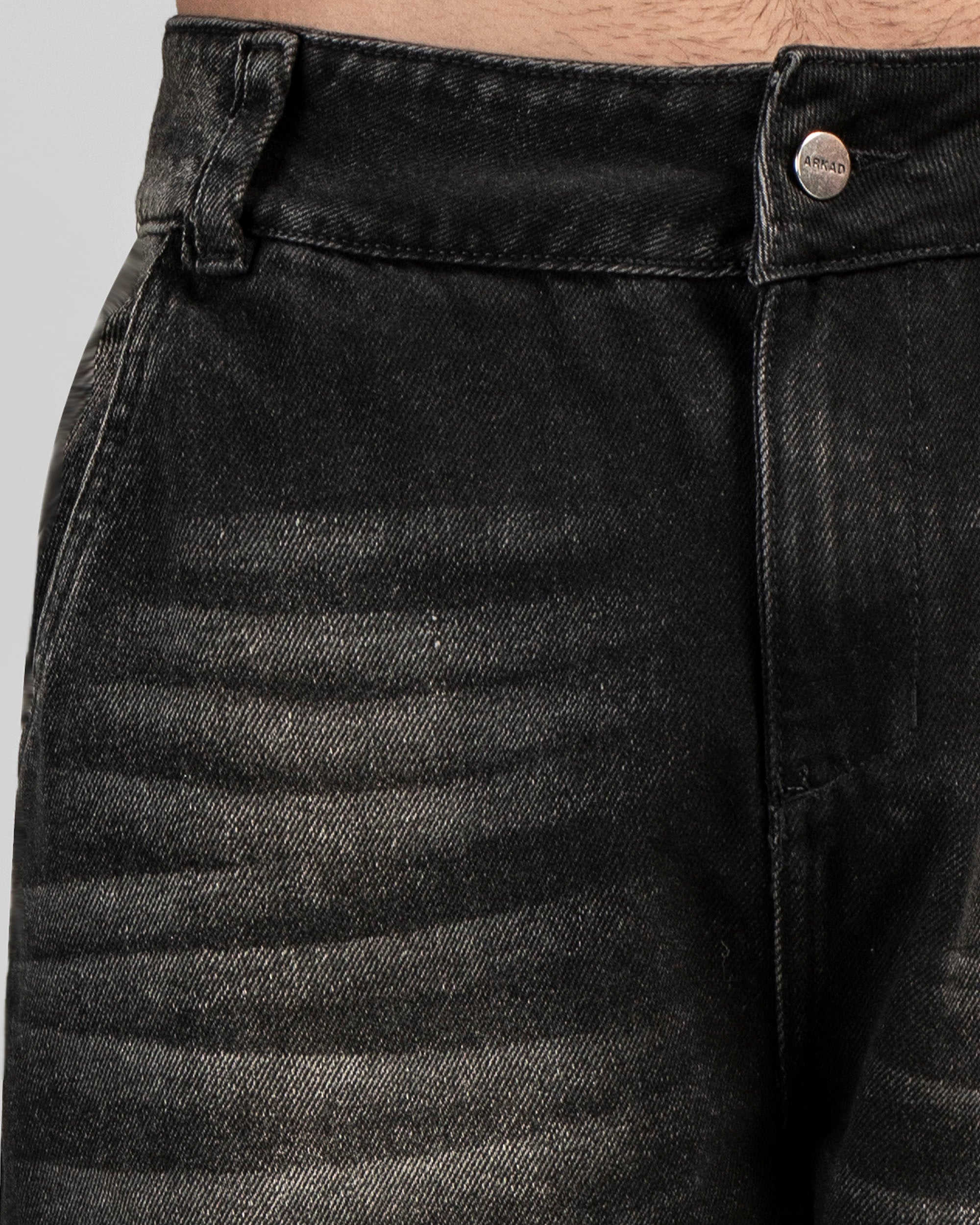 Jean Cargo Negro Dirty