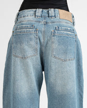 Jean Azul Laser Ángel Unisex