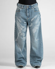 Jean Azul Laser Ángel Unisex