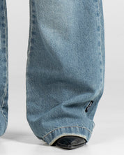 Jean Azul Laser Ángel Unisex