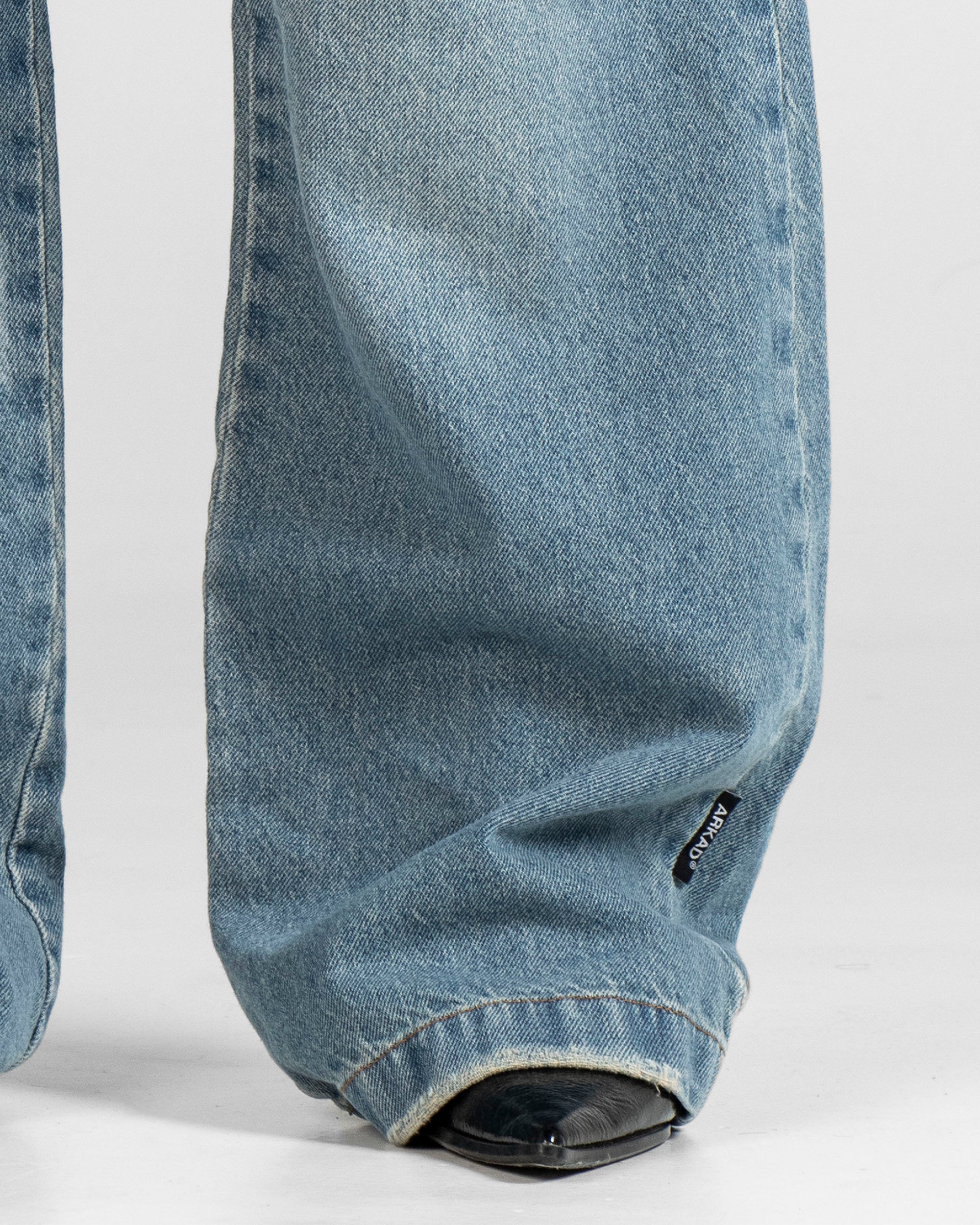 Jean Azul Laser Ángel Unisex