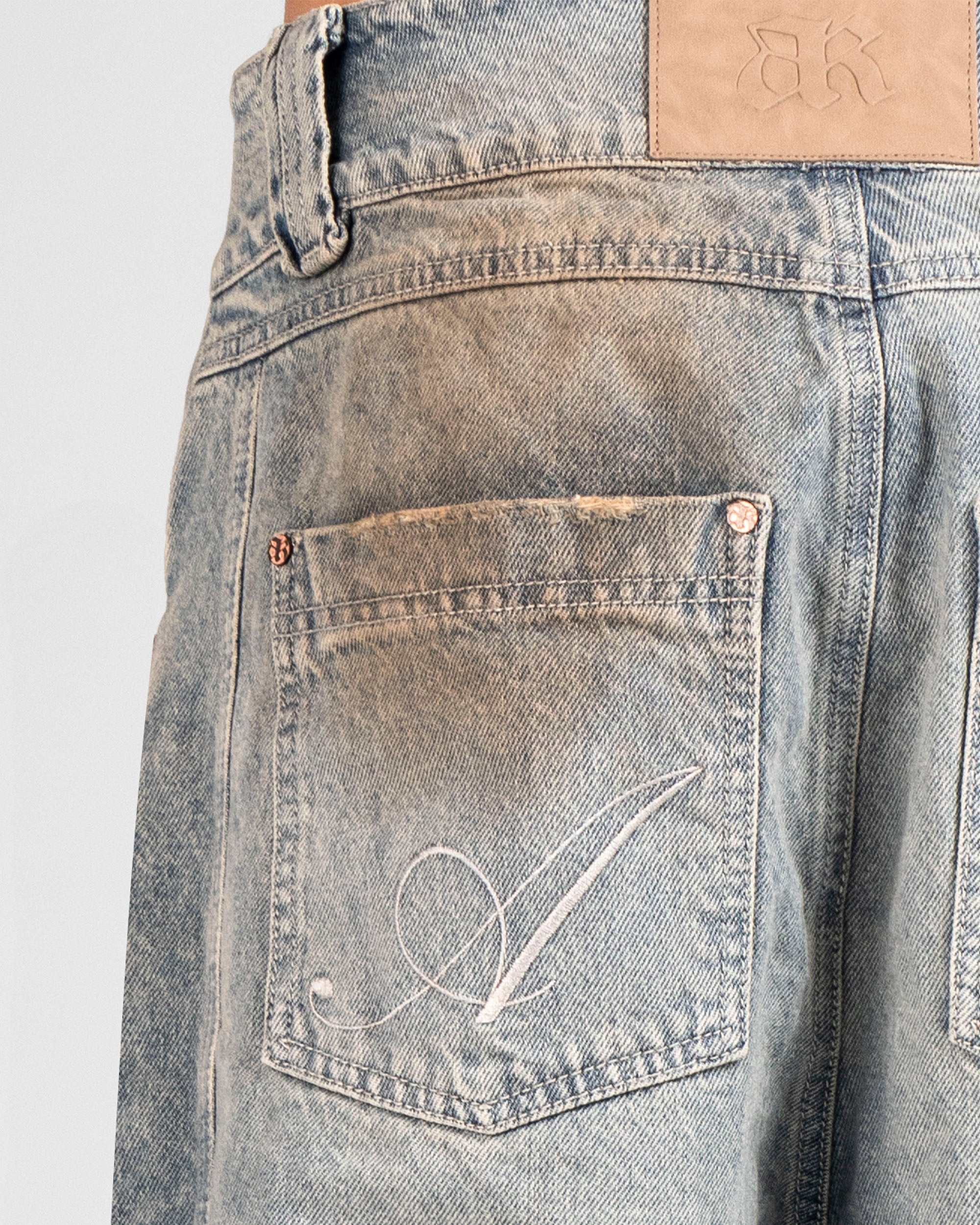Denim Pant Cortes Hustler