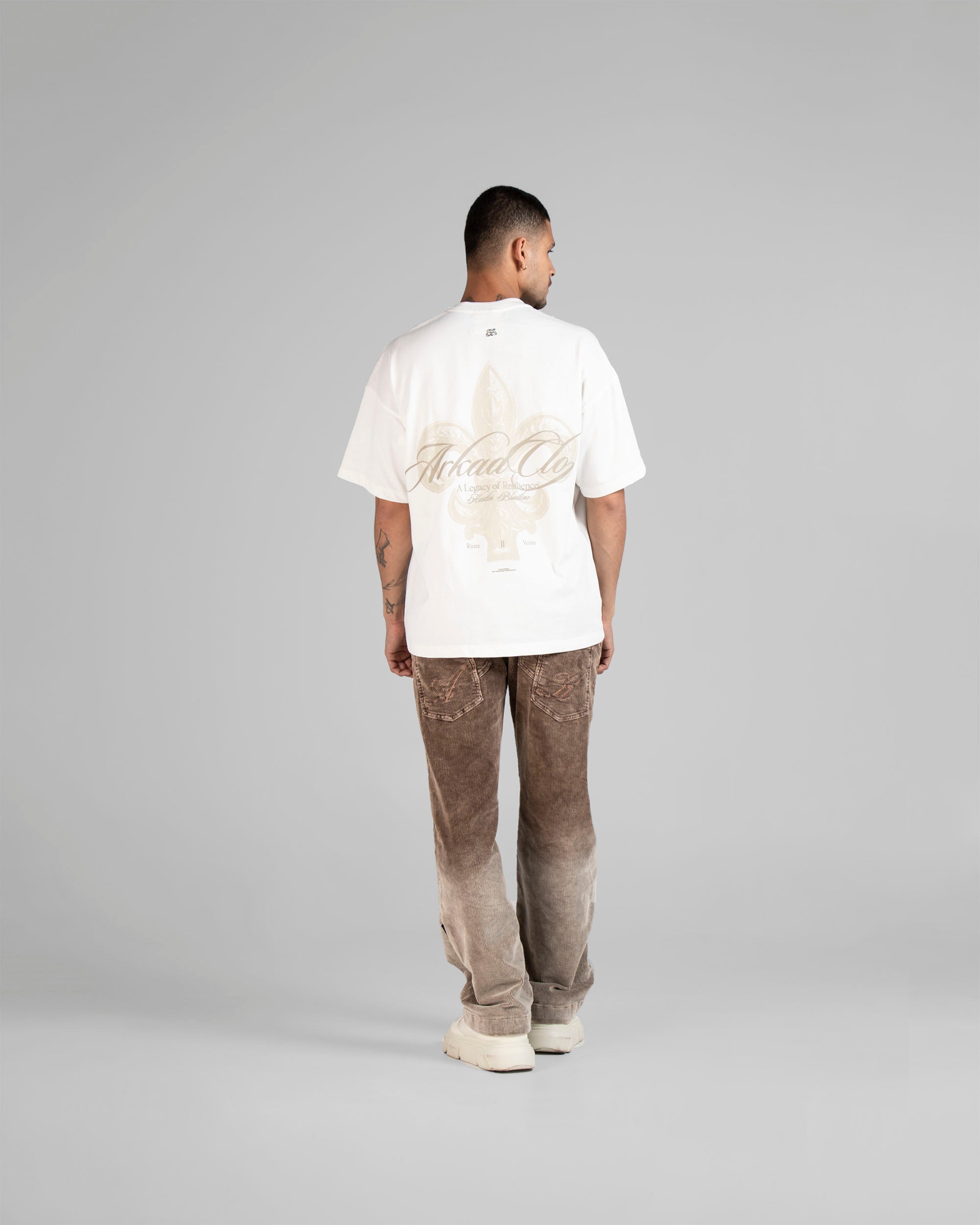 Pantalon Corduroy Degrade Cafe