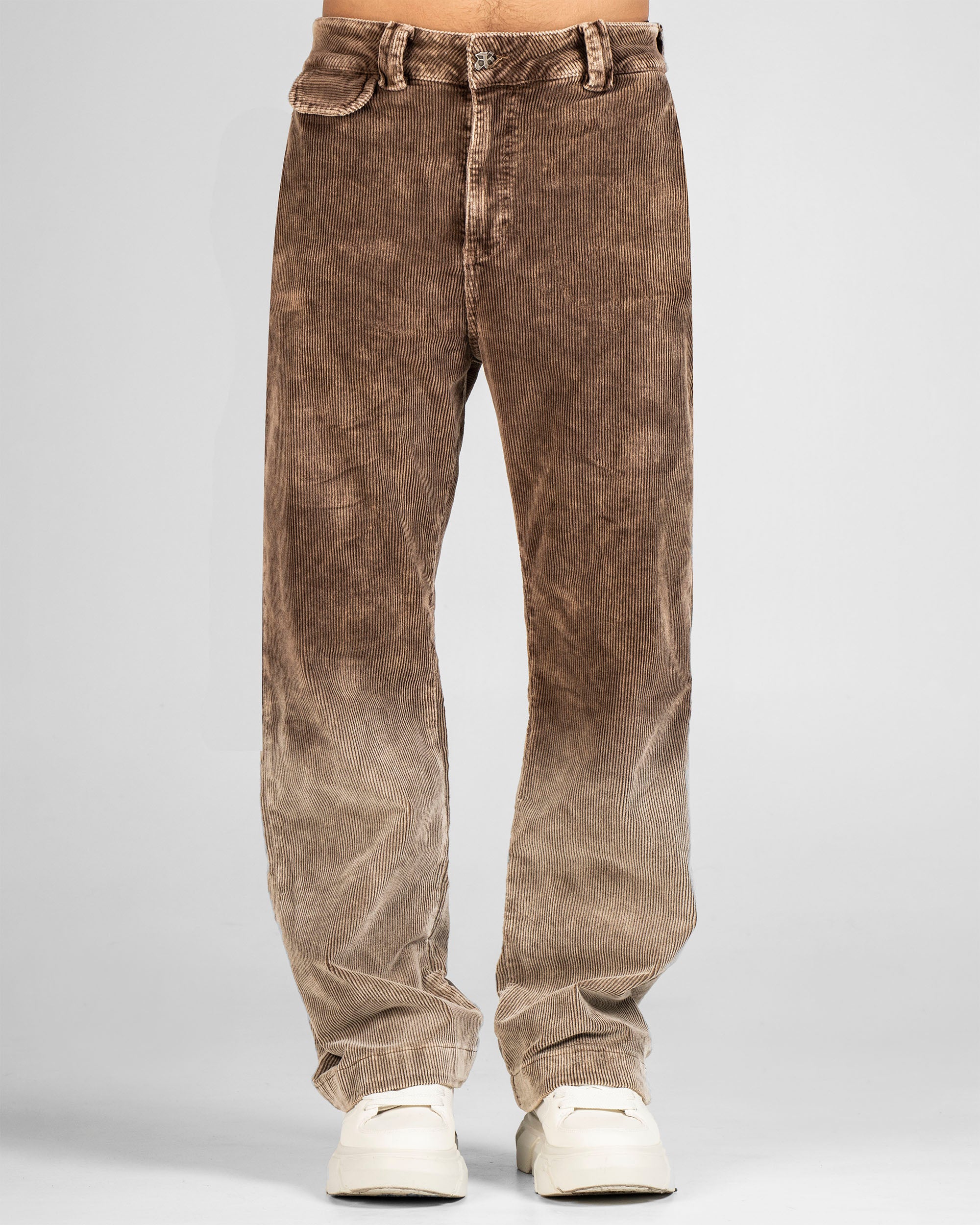 Pantalon Corduroy Degrade Cafe