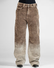 Pantalon Corduroy Degrade Cafe Unisex