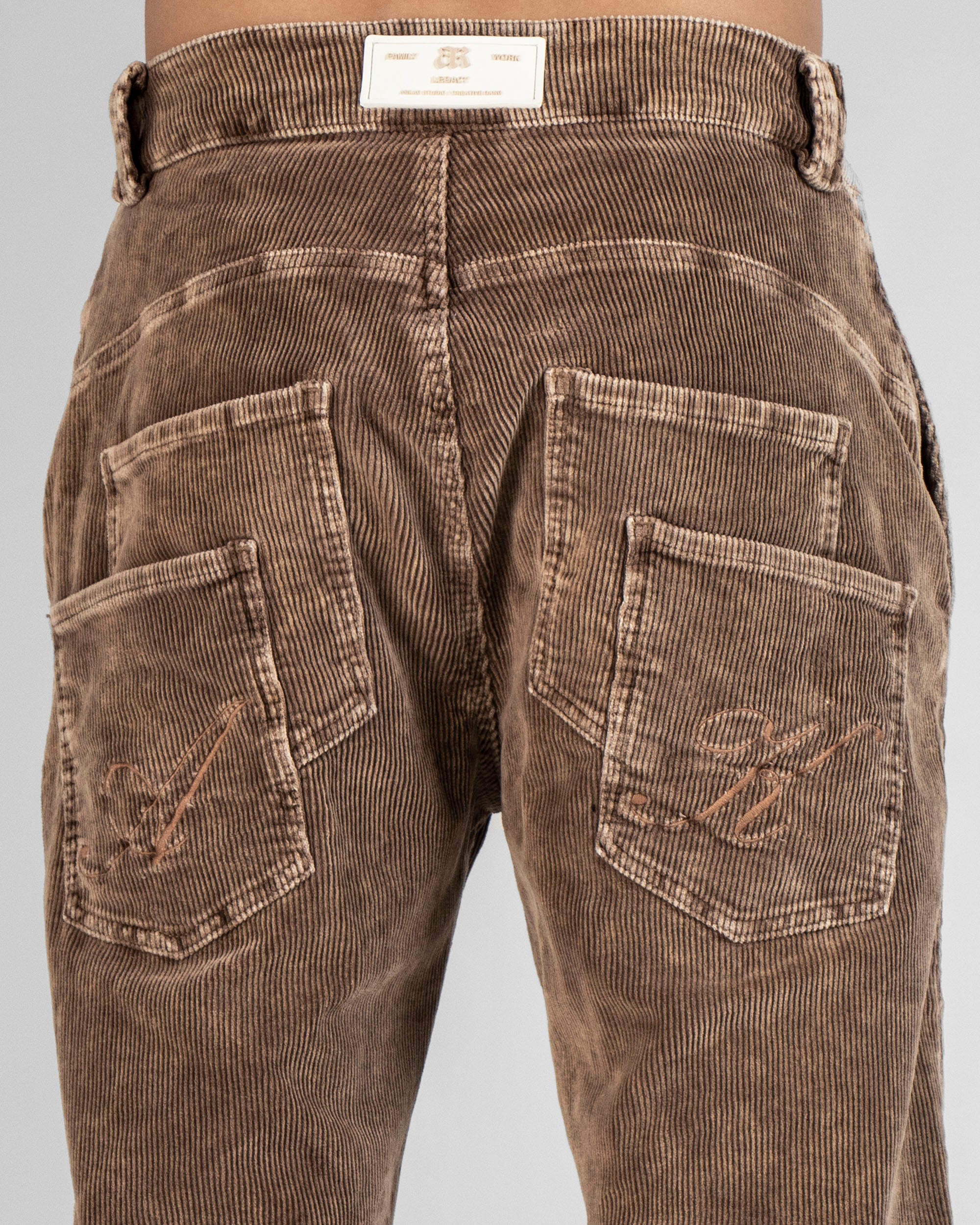 Pantalon Corduroy Degrade Cafe