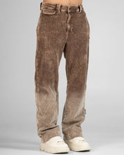 Pantalon Corduroy Degrade Cafe