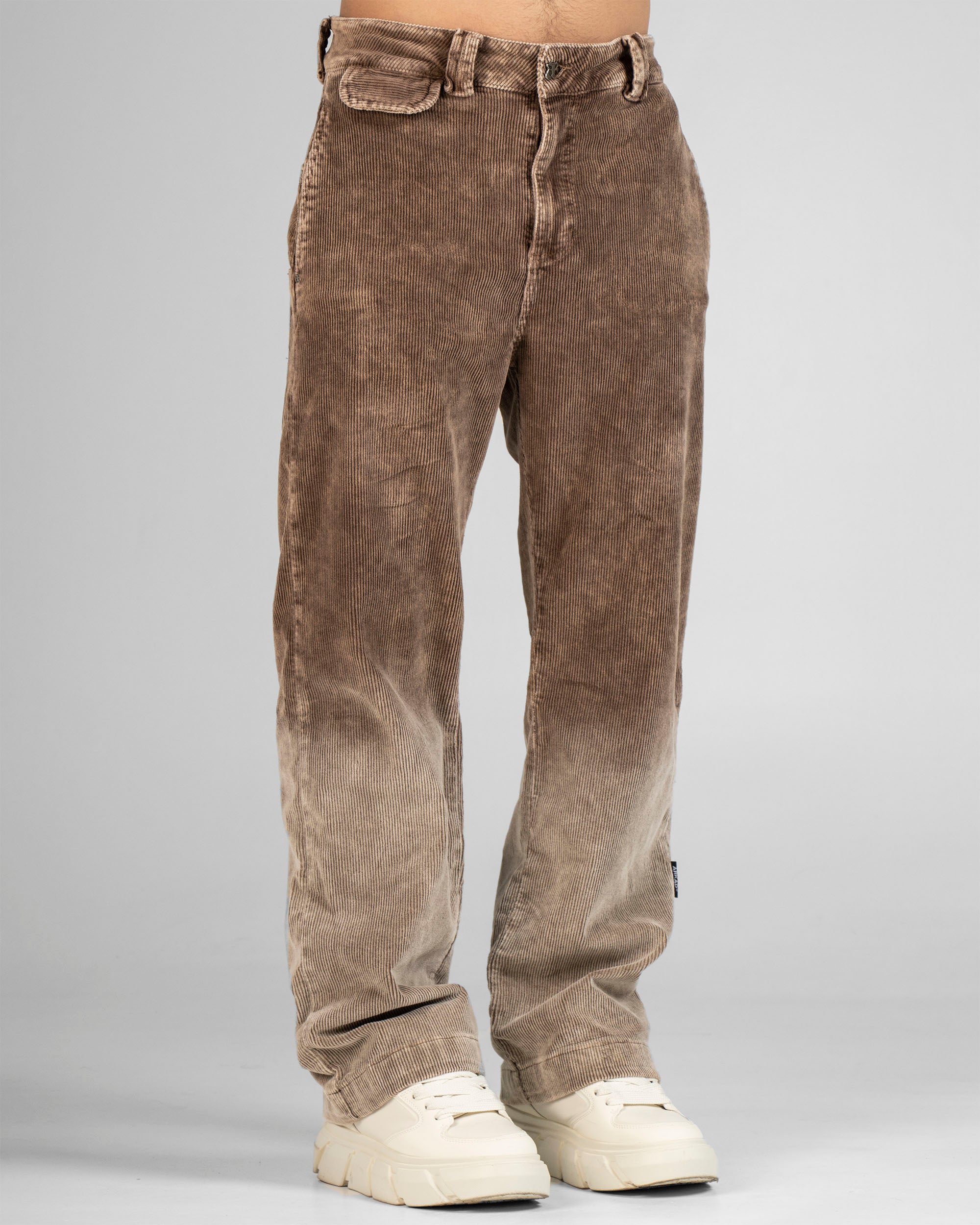 Pantalon Corduroy Degrade Cafe