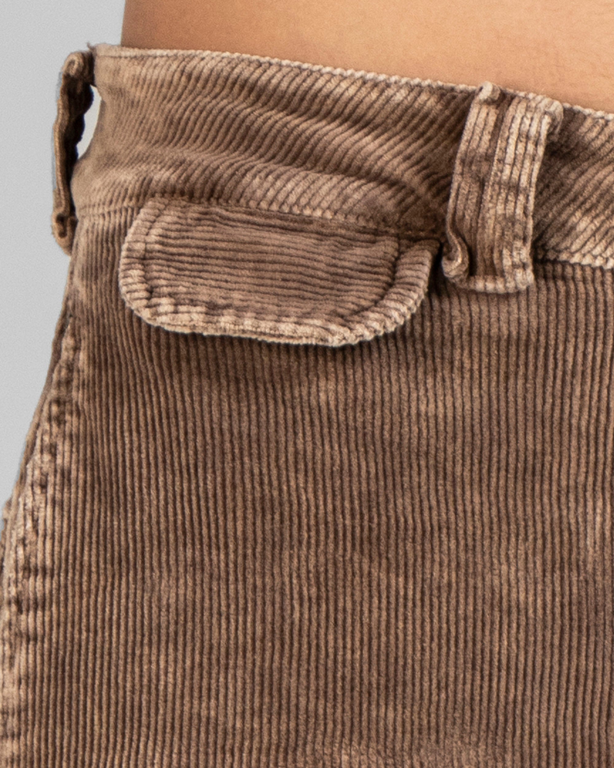Pantalon Corduroy Degrade Cafe