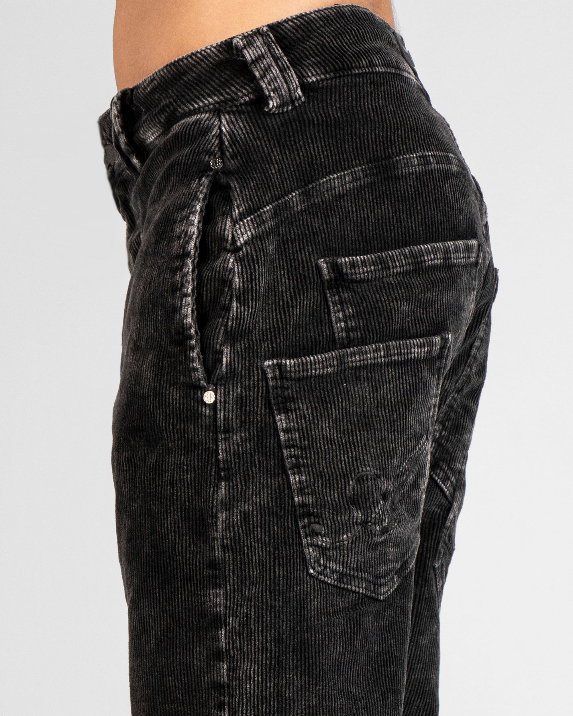 Pantalon Corduroy Degrade Negro
