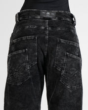 Pantalon Corduroy Degrade Negro Unisex