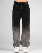 Pantalon Corduroy Degrade Negro