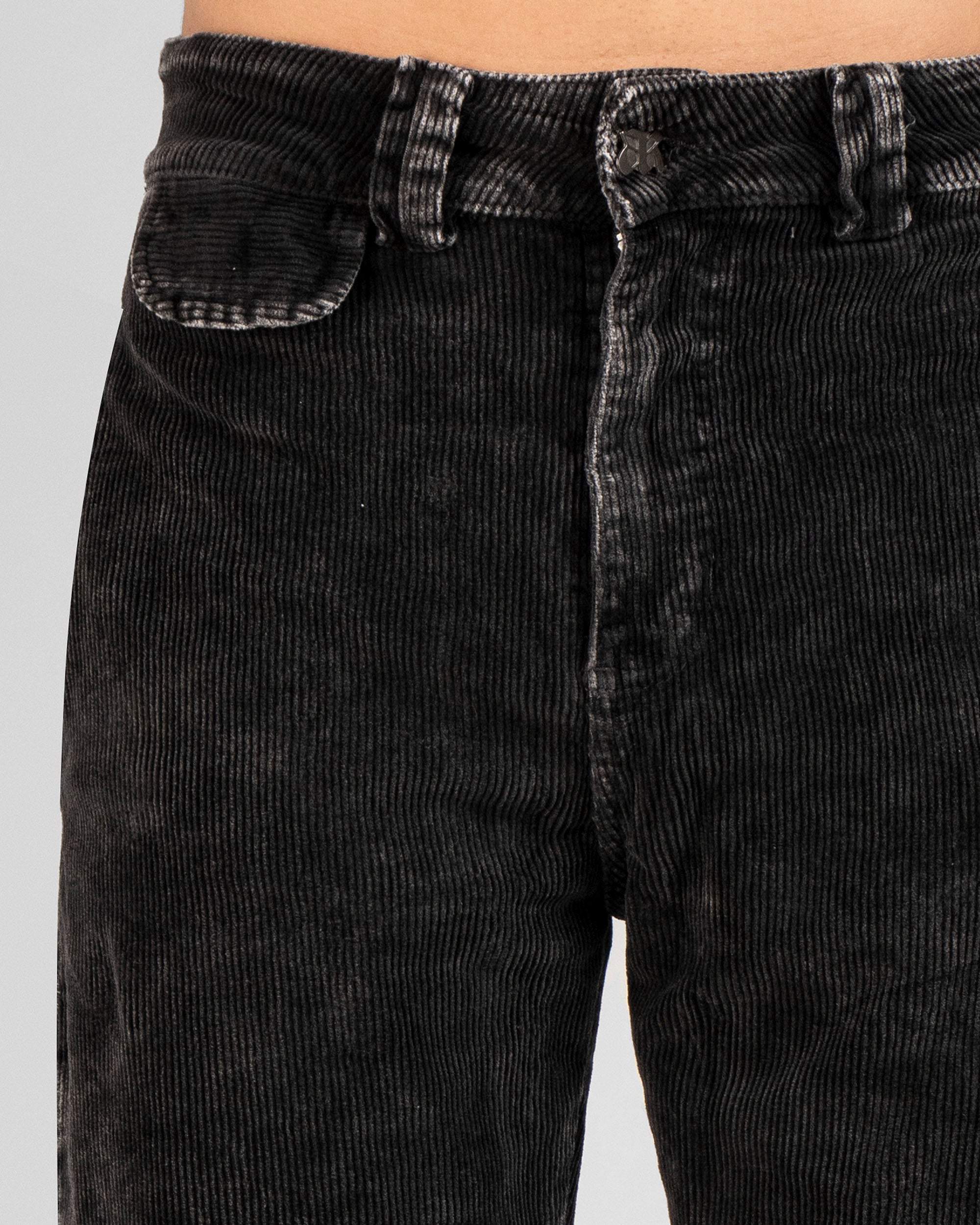Pantalon Corduroy Degrade Negro