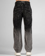 Pantalon Corduroy Degrade Negro