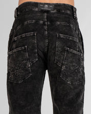 Pantalon Corduroy Degrade Negro