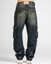 Denim Pant Cargo Cierres