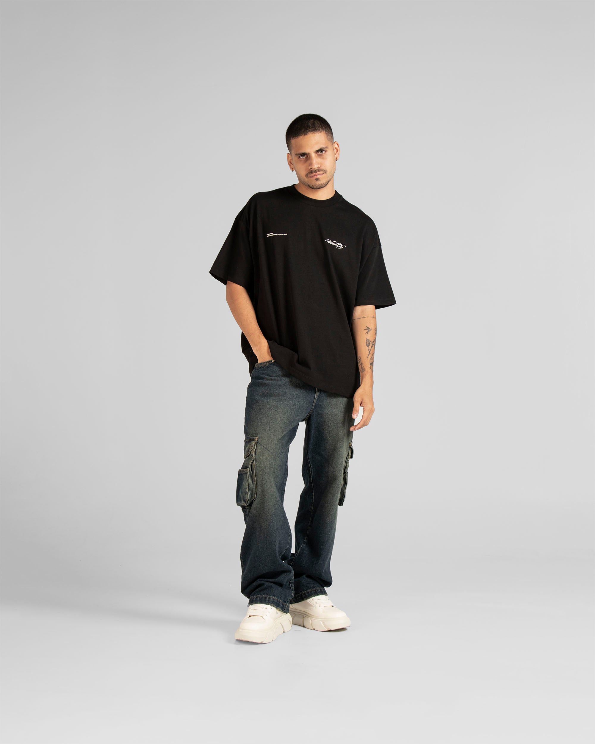 Denim Pant Cargo Cierres