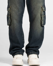 Denim Pant Cargo Cierres