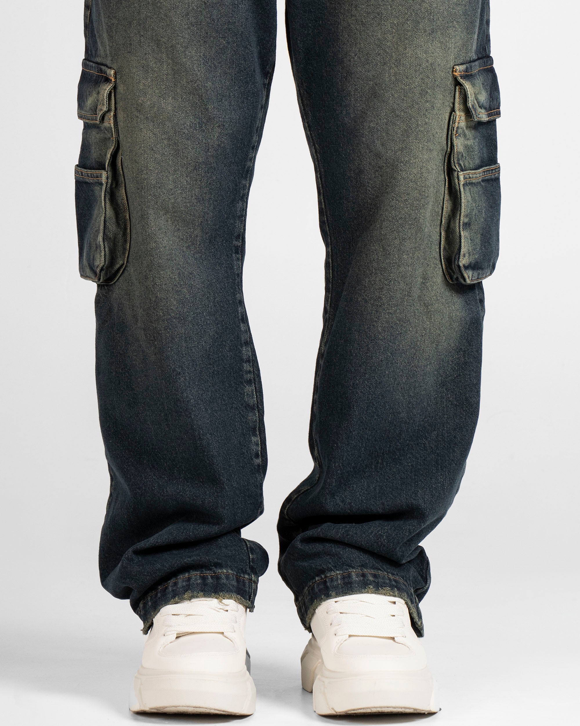 Denim Pant Cargo Cierres