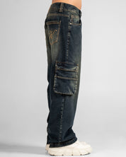 Denim Pant Cargo Cierres