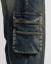 Denim Pant Cargo Cierres