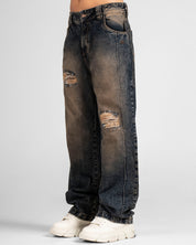 Jean Dirty Oscuro Destroyed