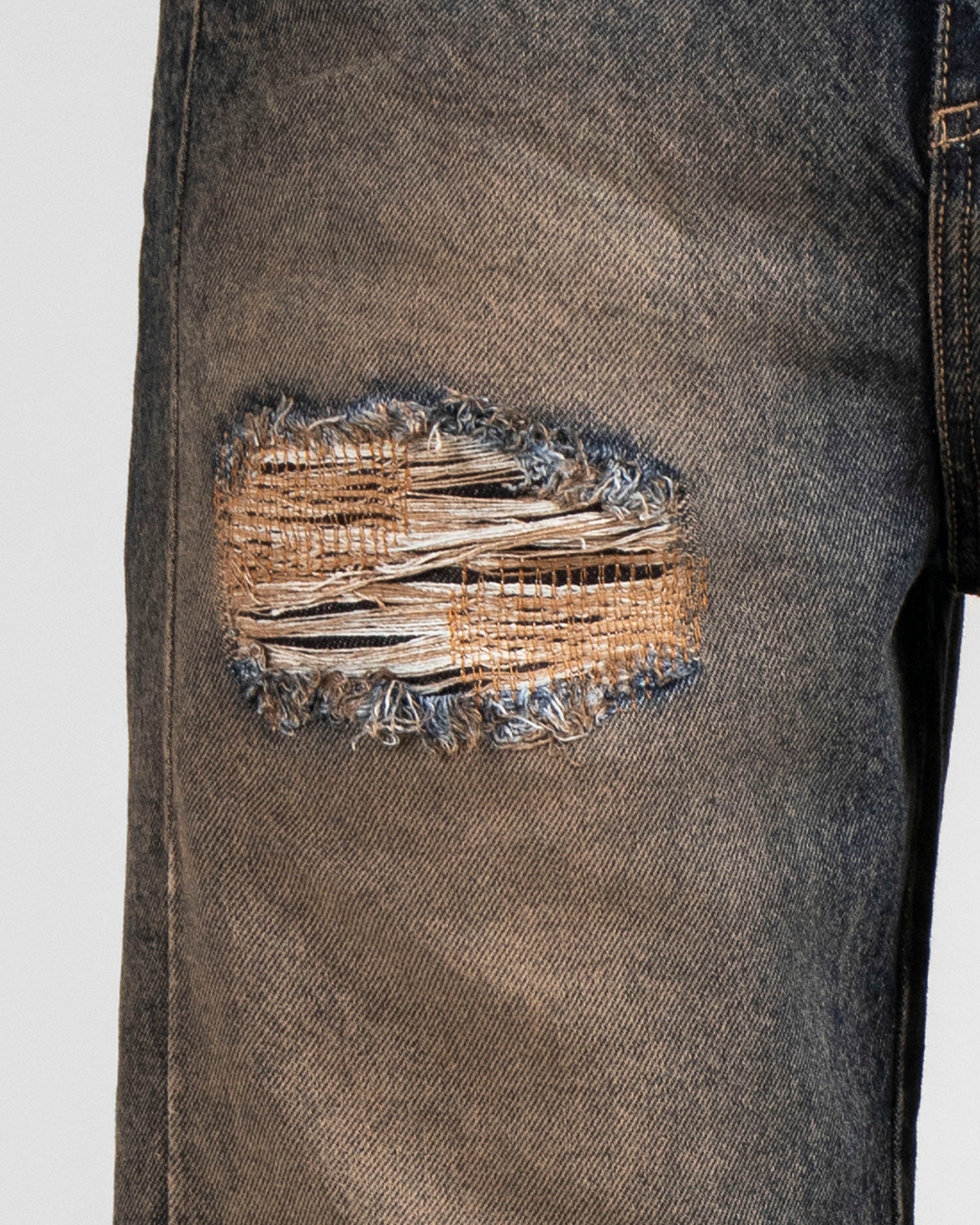 Jean Dirty Oscuro Destroyed