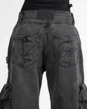 Cargo Negro Degrade Unisex