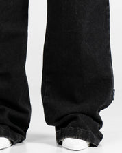 Denim Pant Negro Hustler Unisex
